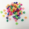2024 Nuevos accesorios DIY europeos y americanos cuentas de arcilla polimérica suave de frutas cuentas de carita sonriente cuentas de flores de 10 mm cuentas de arcilla polimérica suave de carita sonriente