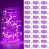 Luces de Hadas LED Impermeables para Bodas en Interiores y Exteriores, Navidad, Jardín, Mini Luces Intermitentes Decoración