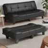 Sofá-cama dobrável para salas pequenas, novo modelo de sofá para apartamentos de aluguel, lojas e escritórios, sofá-cama de uso duplo
