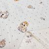 40 Piezas Algodón Doble Capa Gasa Lunares Estampado Serpiente Crepé Ropa de Casa Manta para Bebé Toalla Babero Tela para Ropa de Niños