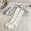 Calcetines de Cachemir para Mujer Youjiaxiu Otoño e Invierno, Calcetines Largos Calientes de Raya Vertical Doble Aguja, Calcetines Largos Adelgazantes