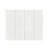 Laje de Rocha de Guangdong 800X2600X9mm Esmaltada na Superfície Luz Suave Microcimento Parede de Fundo Painel de Parede Liso Cor Sólida Aveludado