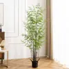Árbol de helecho de simulación Palma areca Decoración Paisaje micro grande Escenario Árbol artificial de alta gama Decoración de proyecto Decoración suave Adorno de bonsái