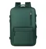 Nueva mochila expandible de color macarrón transfronteriza para hombres y mujeres, mochila de viaje ligera de gran capacidad, bolsa escolar para estudiante universitario