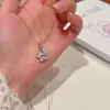 Novo Colar de Borboleta, Luxo Leve, Nicho, Alto Padrão, Joia Exquisita, Temperamento Doce e Elegante, Corrente para Clavícula, Colar Versátil