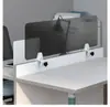Protetor Solar para Para-brisa Tela de Mesa de Escritório Anti-Ar Condicionado Direto Protetor Solar Transparente Bloqueador de Vento para Estação de Trabalho