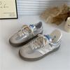 Zapatillas de Entrenamiento Alemanas Retro de Nicho Estilo Hong Kong para Mujer, Nuevas Populares de Verano 2026 Zapatos Blancos, Zapatillas Casuales Versátiles y Transpirables