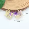 Acessórios de Joias DIY Estilo Chanel Pequenos Transfronteiriços, Guirlanda Borboleta de Pérola, Joias DIY Feitas à Mão, Acessórios de Joias DIY com Gotejamento de Óleo