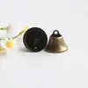 Trompeta de Metal Retro de Boca Abierta Campana Accesorios DIY Decoración Navideña Colgante Carrillón de Viento Bronce Antiguo Campana de Vaca Oveja
