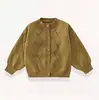 Conjunto de dos piezas de suéter con patrón de diamantes en colores otoñales estilo coreano para niñas, nuevo atuendo de moda primavera y otoño 2026 para niñas pequeñas