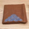 Paños de Cocina de Algodón y Lino al por Mayor con Logo Personalizado, Simples, Suaves, Absorbentes, Paños de Cocina Bordados, Paños de Cocina para Cuidado de Ollas, Paños de Cocina de Limpieza Estilo Japonés