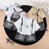 Nuevo Conjunto de Ropa de Verano para Bebés Niños, Atuendo Casual de Dos Piezas con Manga Corta, Moderno y Versátil para Niños Pequeños