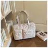 Comercio Exterior Wholesale Nuevo Simple Casual Bolso de Mano de Lona Maletín Bolso Tote de Gran Capacidad Ligero Bolso de Hombro