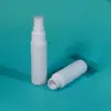 Frasco Spray Fino Alto de 30ml Branco Porcelana PET Transparente Frasco Spray de Névoa Fina Toner Embalagem Secundária de Viagem Frasco Vazio com Borrifador