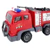 Traje de coche inercial para niños, equipo de bomberos de la ciudad, regalo de cumpleaños para niño, simulación de transporte urbano, inscripción, venta al por mayor
