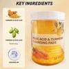 Comercio exterior transfronterizo toalla limpiadora de cúrcuma y ácido kójico limpieza facial suave algodón limpiador de cúrcuma 50 piezas