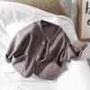Casaco de Lã Xadrez Infantil Estilo Coreano Novo Estilo Casaco de Lã Outono e Inverno Casaco Casual para Bebê Versátil Acolchoado de Algodão