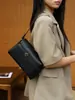 Bolsa Transversal de Couro Legítimo Tanning Vegetal Versátil Bolsa de Ombro Novo Estilo 2026 Elegante Bolsa de Braço Pequena Quadrada para Mulheres