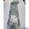 Vestido de Novia Europeo y Americano DIY Bordado Lentejuelas Tejido de Malla Lentejuelas de Novia Tejido de Encaje
