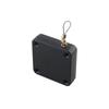 Cerrador de Puerta con Cuerda de Tirar para Pulidor sin Taladro, Puerta Corredera Retráctil, Puerta de Dormitorio, Cerrador de Puerta Silencioso para Baño con Retorno Automático
