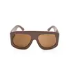 Gafas de sol cuadradas de montura grande cuidadosamente seleccionadas, nuevas y elegantes gafas de moda para salidas diarias, fiestas y protección solar al aire libre