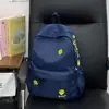 Mochila de compras de verão leve e arejada estilo japonês, azul menta ensolarado, adequada para estudantes e passeios de fim de semana