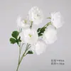 Flores de Seda para Boda, Flores Artificiales con Hojas, Hibiscos Peonías, Paisajismo de Interiores, Decoración de Bodas, Materiales Florales, Flores Artificiales, Hortensias