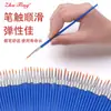 Varilla de Plástico Pincel Digital para Pintura al Óleo Línea de Gancho de Nylon Pluma Pincel Plano para Niños Plaster Cerámica Pincel para Pintura Pincel para Pintura Acrílica