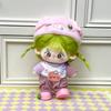 Atacado 20cm boneca de algodão fantasia boneca estrela boneca de pelúcia suspensórios fofo fresco vestido de princesa
