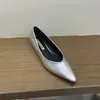 Zapatos de Tacón Bajo Cómodos de Estilo Retro para la Noche, de Gama Alta con Estampado de Leopardo y Punta Fina para Mujer, Nuevo Estilo 2026, Zapatos para el Trabajo y Ropa de Trabajo