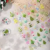 Cyansea Transfronterizo Popular Lindo Estilo Ins Graffiti Árbol de Navidad Pegatinas para Uñas Dopamina Pegatinas Decorativas para Uñas