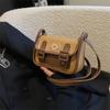 Texturas Bolsa Cambridge Mujer Verano 2022 Nueva Moda Nicho Bolso de Hombro Debajo del Brazo Bolso Cruzado Suave para Chica