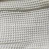 Tejido de Algodón de Bambú Personalizado de Tejido Waffle 50/50 260G300G320G Tela de Tira para Manta de Cama Tejido de Panal Lavado