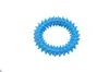 Suministros para Perros Mascotas, Juguetes Masticables para Mascotas, Anillo de Entrenamiento Interactivo con Picos para Perros, Limpieza Educativa, Juguetes Resistentes a Mordeduras para Limpieza de Dientes