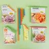 Tiras de vedação à prova de umidade para chá do fabricante, tiras de vedação, sacos plásticos para conservação de alimentos, palitos de vedação para lanches, personalizáveis com LOGOTIPO