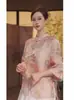 Original Auténtico Verano 2026 Nuevo Estilo Nuevo Estilo Nacional Chino para Mujer Top de Seda Xiangyun Jacquard Brillante de Lujo