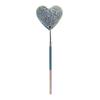 Espejo de pestañas con clip de injerto, espejo de pestañas con forma de corazón de diamante, espejo auxiliar de maquillaje, espejo de belleza, maquillaje exclusivo transfronterizo