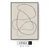 Juego de Pinturas Decorativas Abstractas Nórdicas Modernas Morandi para Pasillo, Sala de Estar, Comedor, Dormitorio, Combinación de Arte de Pared