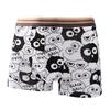 Roupa Íntima Masculina Desenho Animado Boxer Juvenil Esportivo Amigo da Pele Respirável Estudante Boxer Personalizado Fabricante Atacadista