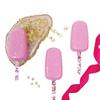 TX palito de helado DIY acrílico gelatina color pastel palito de helado molde de palito de helado palito de yak
