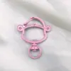 Chaveiro Deus da Riqueza Formato de Fortuna Acessório DIY Pingente Mola Giratória Abre-se Material Ecológico Artesanato de Pintura