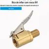 Bomba de Ar para Carro Bico de Ar Rosqueado Cabeça de Conversão Rosqueável Mandril Rápido Cabeça de Pressão de Ar Bico de Ar Americano e Francês