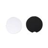 Posavasos de Coche de Material de Buceo en Blanco Transferencia Térmica por Sublimación Blanco 3mm5mm Impermeable Aislamiento Térmico Posavasos Posavasos en Forma de Corazón