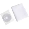 Pantalla autoadhesiva para ventana de casa, simple, anti-mosquitos, red para ventana de dormitorio, pantalla de ventana de cifrado invisible con Velcro, corte DIY