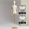 Loja de Roupas Manequim Feminino Suporte Manequim de Meio Corpo Feminino Manequim de Corpo Inteiro Exibição de Vitrine Vestido de Casamento Suporte de Exibição Adereços