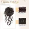 Elástico de Cabelo para Coque de Seda para Maquiadoras, Mesmo Estilo de Penteado com Presilha de Coque Bigodes de Dragão, Coque Naturalmente Fofo