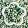 Contas de Raiz de Bodhi de Jade Branco Natural Pulseira de Sementes de Bodhi Feita à Mão DIY Artesanato para Alívio do Estresse Atacado
