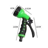 Bico de Pistola de Água de Plástico Ajustável de 7 Modos para Jardinagem, Flores, Jardim, Lavagem de Carros de Alta Pressão