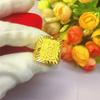 Anillo de Dragón para Hombre Chapado en Oro de Latón Anillo Abierto para Hombre Anillo de Dragón Tridimensional Anillo Arenado Venta Directa de Fábrica Patrón de Dragón