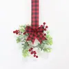 Fita de Laço Amazon Transfronteiriça Anel para Pendurar no Guarda-Roupa Decoração de Casa Guirlanda de Natal Pendurado na Porta Fabricante Venda Agora Disponível